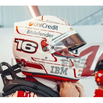 LOOKSMART 1/5 - CASQUE Charles Leclerc - Monaco GP 2026
