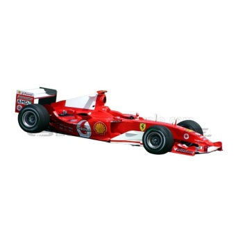 BBURAGO 1/43 - FERRARI F2004 - Michael Schumacher World Champion 2004 (M. Schumacher)