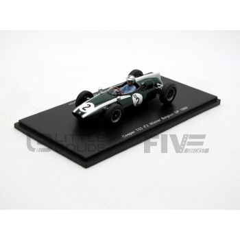 SPARK 1/43 - COOPER T53 - Winner Belgian GP 1960 (J. Brabham)