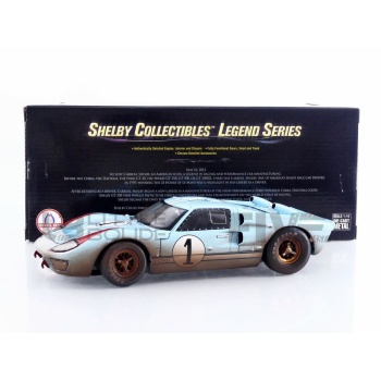 SHELBY COLLECTIBLES 1/18 - FORD GT 40 Mk II - Le Mans 1966 - End of Race