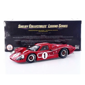 SHELBY COLLECTIBLES 1/18 - FORD GT 40 Mk IV - Winner Le Mans 1967