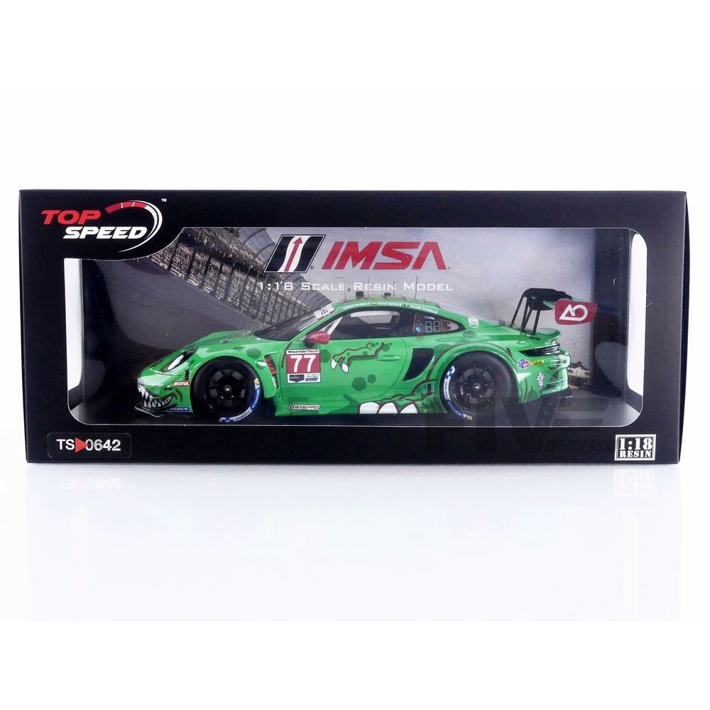 TS0642 – TOP SPEED 1/18 - PORSCHE 911 GT3 R - 24h Daytona 2025