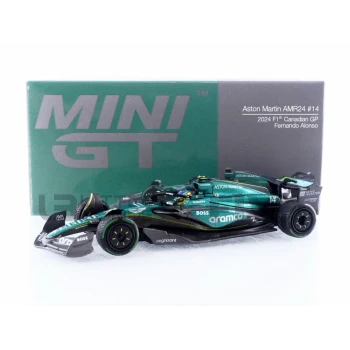 MINI GT 1/64 - ASTON MARTIN AMR24 - Canadian GP 2024 (F. Alonso)