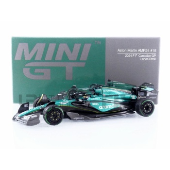 MINI GT 1/64 - ASTON MARTIN AMR24 - Canadian GP 2024 (L. Stroll)
