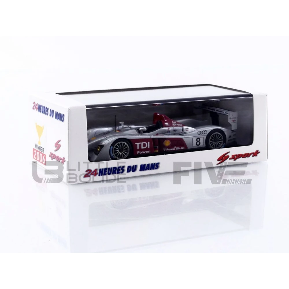 43LM06 – SPARK 1/43 - AUDI R10 TDI - Winner 24h Le Mans 2006