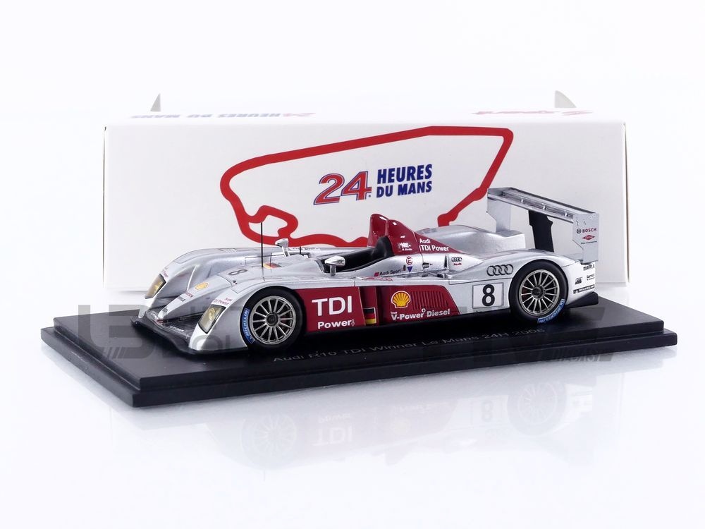 43LM06 – SPARK 1/43 - AUDI R10 TDI - Winner 24h Le Mans 2006