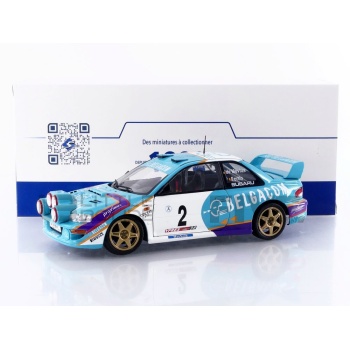 SOLIDO 1/18 - SUBARU Impreza S5 WRC - Rallye Ypres 1998