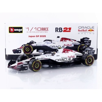 BBURAGO 1/18 - RED BULL RB21 - Japan GP 2025 (Y. Tsunoda)