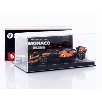 BBURAGO 1/43 - MCLAREN MCL39 - Winner Monaco GP World Champion 2025 (L. Norris)