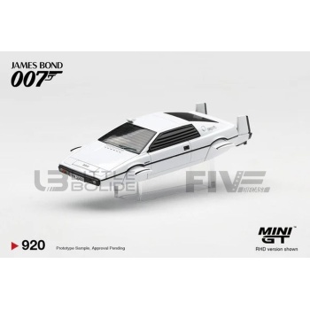 MINI GT 1/64 - LOTUS Esprit S1 - 007 The Spy Who Loved Me - 1977