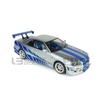 SOLIDO 1/18 - NISSAN Skyline GT-R (BNR34) Fast and Furious 2 - 2003