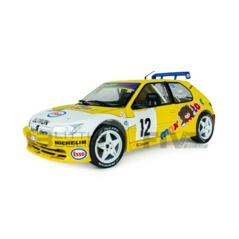 SOLIDO 1/18 - PEUGEOT 306 Maxi - Rallye du Condroz 1997
