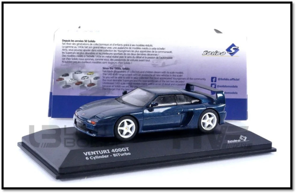 SOLIDO 1/43 – VENTURI 400 GT